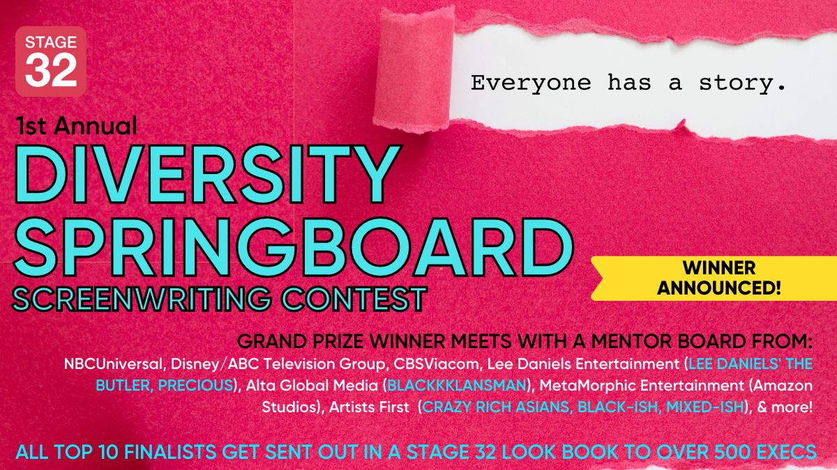 1st Annual Diversity Springboard Screenwriting Contest
