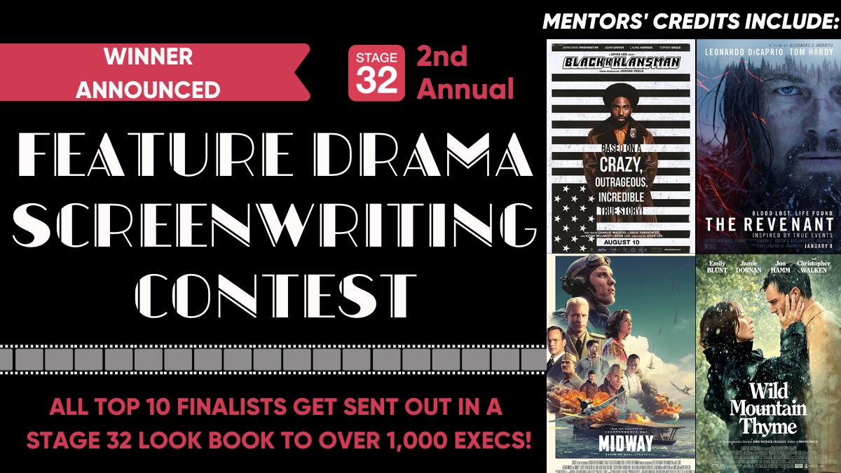 2nd Annual Feature Drama Screenwriting Contest
