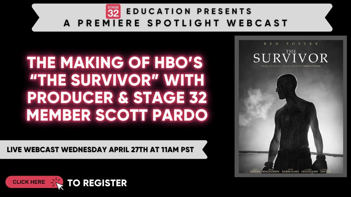 The Making of HBO's "The Survivor" - A Premiere Spotlight with Producer Scott Pardo