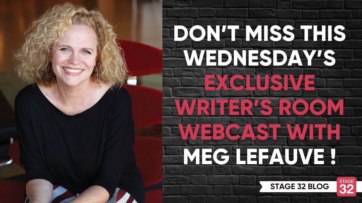 Don't Miss This Wednesday's Exclusive Writer's Room Webcast with Meg LeFauve!