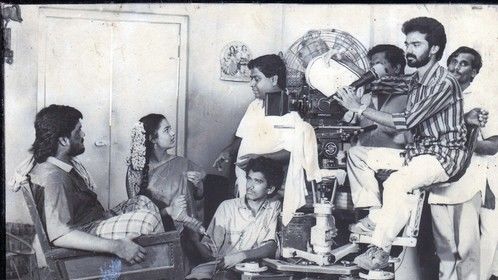 Early days of my career on sets of Tamil movie "Ponvillangu"