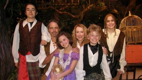 The cast in costume.