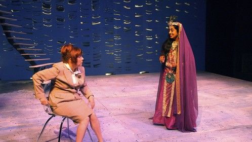 P.A.ALI as Marayamma with Lindy Benton Muller in Miss Witherspoon 2007