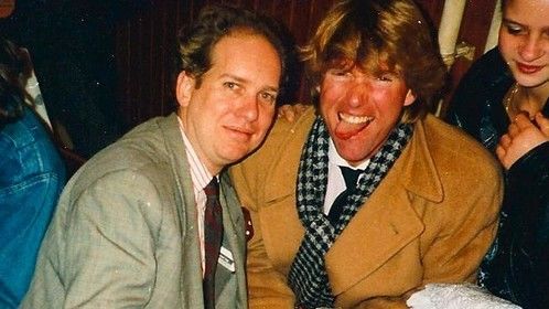 The night the Berlin wall came down (1989) at the check point Charlie museum, with my chum John Cummings