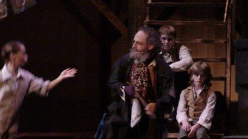 'You've Got To Pick A Pocket Or Two'_Fagin - 'Oliver! The Musical', Greene Room Productions (Monson, MA), at The Academy of Music Theatre, North Hampton, MA, 2010
My first dramatic role!