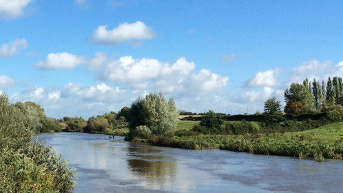The River Barrow, Leighlinbridge, Co. Carlow, Ireland