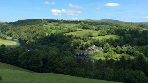 My little village of Inistioge, in Co. Kilkenny, Ireland. 