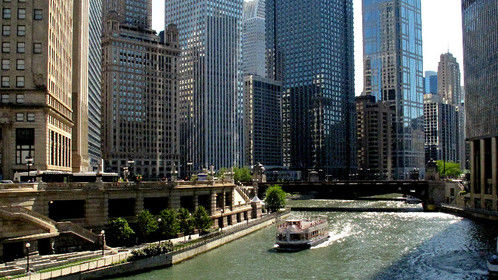 Chicago River - Location for THE KINGS OF HALSTED.