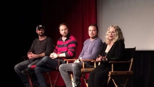 At the Stage 32 Q&A screening of CUT! with David Banks, Richard "RB" Botto, and Suze Lanier-Bramlett