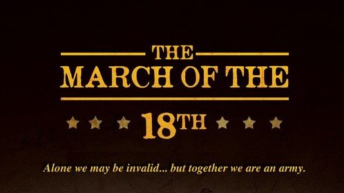 &quot;The March of the 18th&quot; Click for full size/SCREENPLAY AVAILABLE