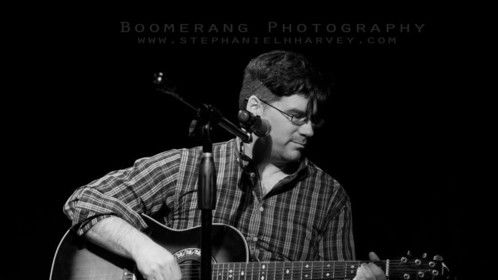 Performing an original song at the Carnival of Wild Hearts III in Green Bay, WI