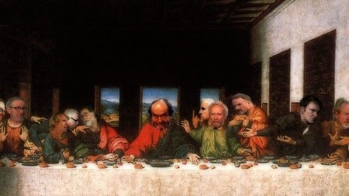 The Last Supper and a Movie