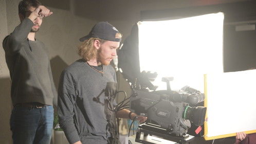 Shooting with the Arriflex D-21 on the set of I Did A Bad, Bad Thing