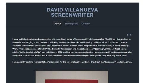 As an aspiring screenwriter looking to get representation/optioned in 2017, I wish my fellow screenwriters a Happy #NationalScreenwritersDay! http://davidscreenwriter.weebly.com/