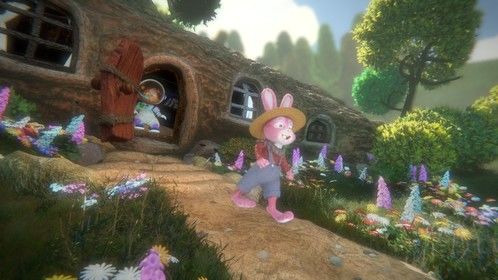 Image from our children's cartoon Sleepy Bunny