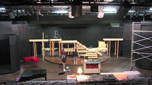 New set for theater show