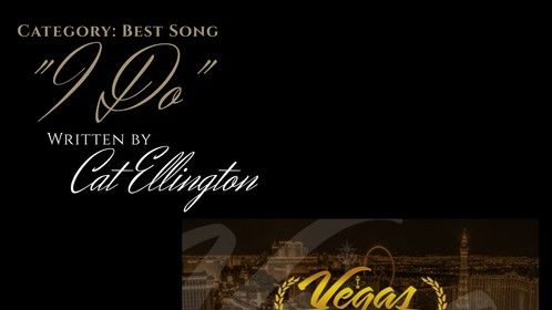 2019 Vegas Movie Awards Best 3 Finalist - "I Do"
Written by Cat Ellington
Produced by Cat Ellington & Princeton Brown