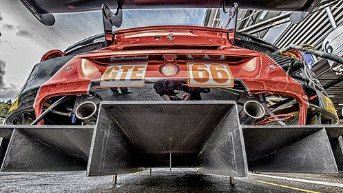 Rear-end, Ferrari 488 - Spa Francorchamps