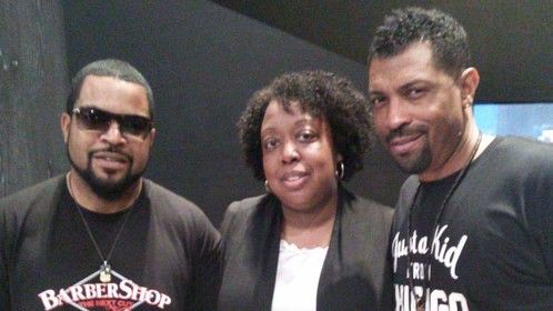 With Ice Cube and Deon Cole