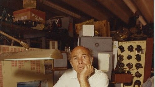 Uncle Butch (circa 1965) at his office at A-1 Auto Parts &amp; Salvage Hollywood Fl