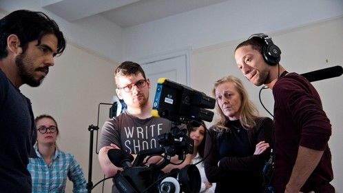 On set, directing my short: The Closet.

https://youtu.be/QskiN-YBIRk