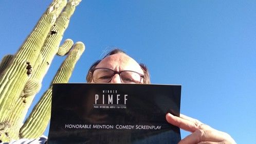 Honorable Mention: Comedy Screenplay - Prague Int'l Monthly Film Festival for HAPPY CAMP.