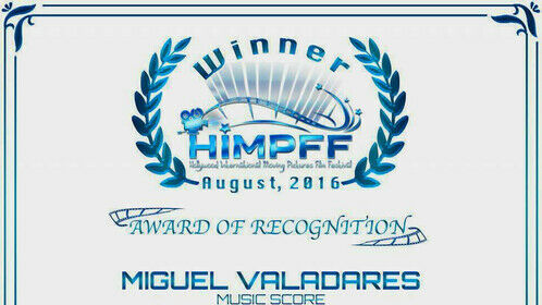 Award of recognition for best music for the multi awarded documentary &quot;Cape Espichel In The Lands Of A Lost World&quot;.