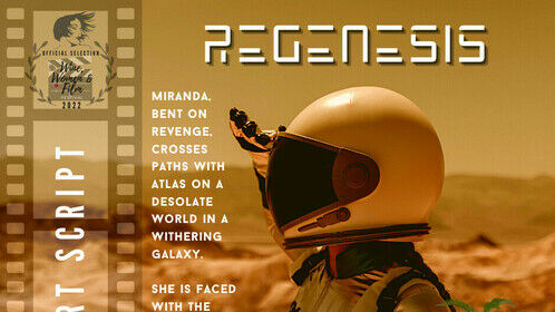 Official Selection graphic for REGENESIS from Wine, Women &amp; Film Festival. 2022