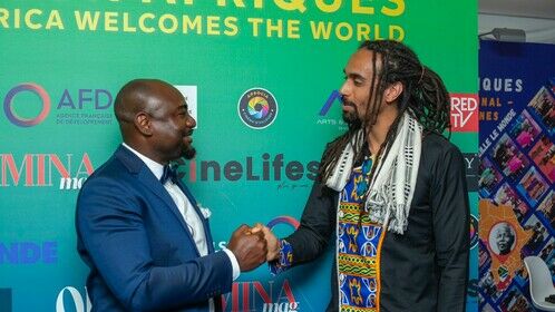 with Director/Producer Joel Ayuk (Cannes Film Festival 2024)