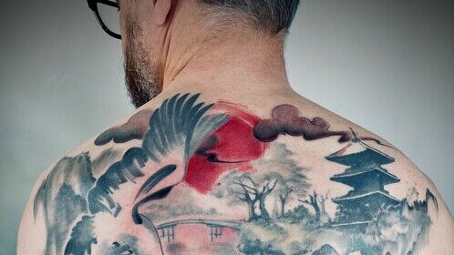 My Back Tattoo - when I say I'm into Tattoo's I mean it!