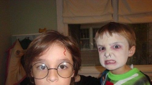 Harry Potter and Voldermort - Kids Halloween