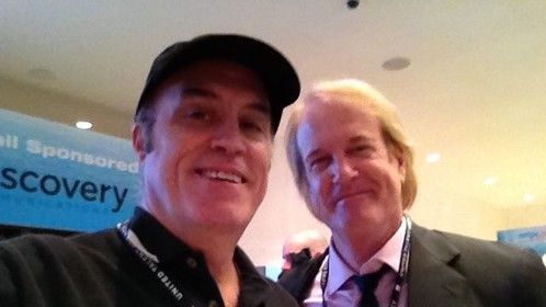 John Tesh and I at NATPE 2014