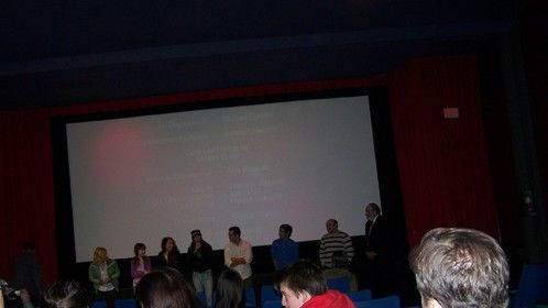 Media Q&A with the actors, producers and the writer which of course was yours truly. I was nervous to sat the least.