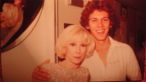 (1980) Me and Joan at the Sahara Hotel to see Bobbie Gentry. 