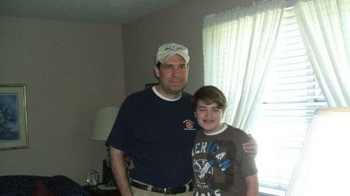 Me and my son in 2012