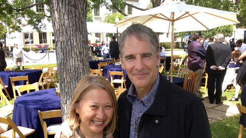 w/Scott Bakula for "NCSI: New Orleans". I told him I'd been his fan since "Quantum Leap"...  Heh heh. ;p