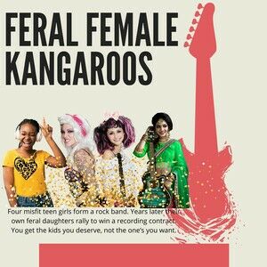 Feral Female Kangaroos
