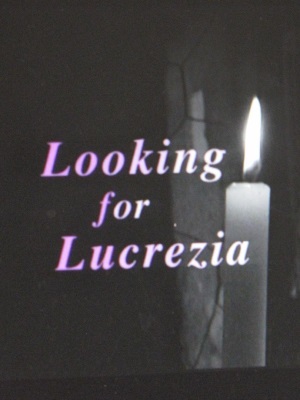 Looking for Lucrezia