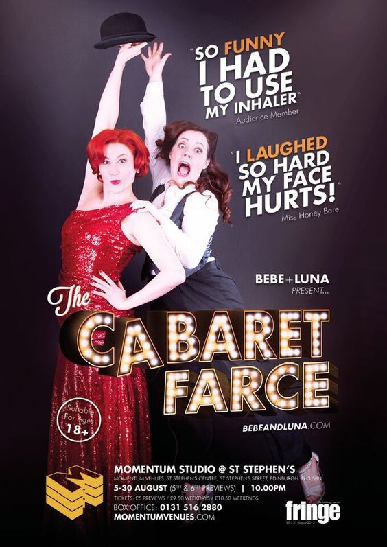 Bebe+Luna Present...The Cabaret Farce!