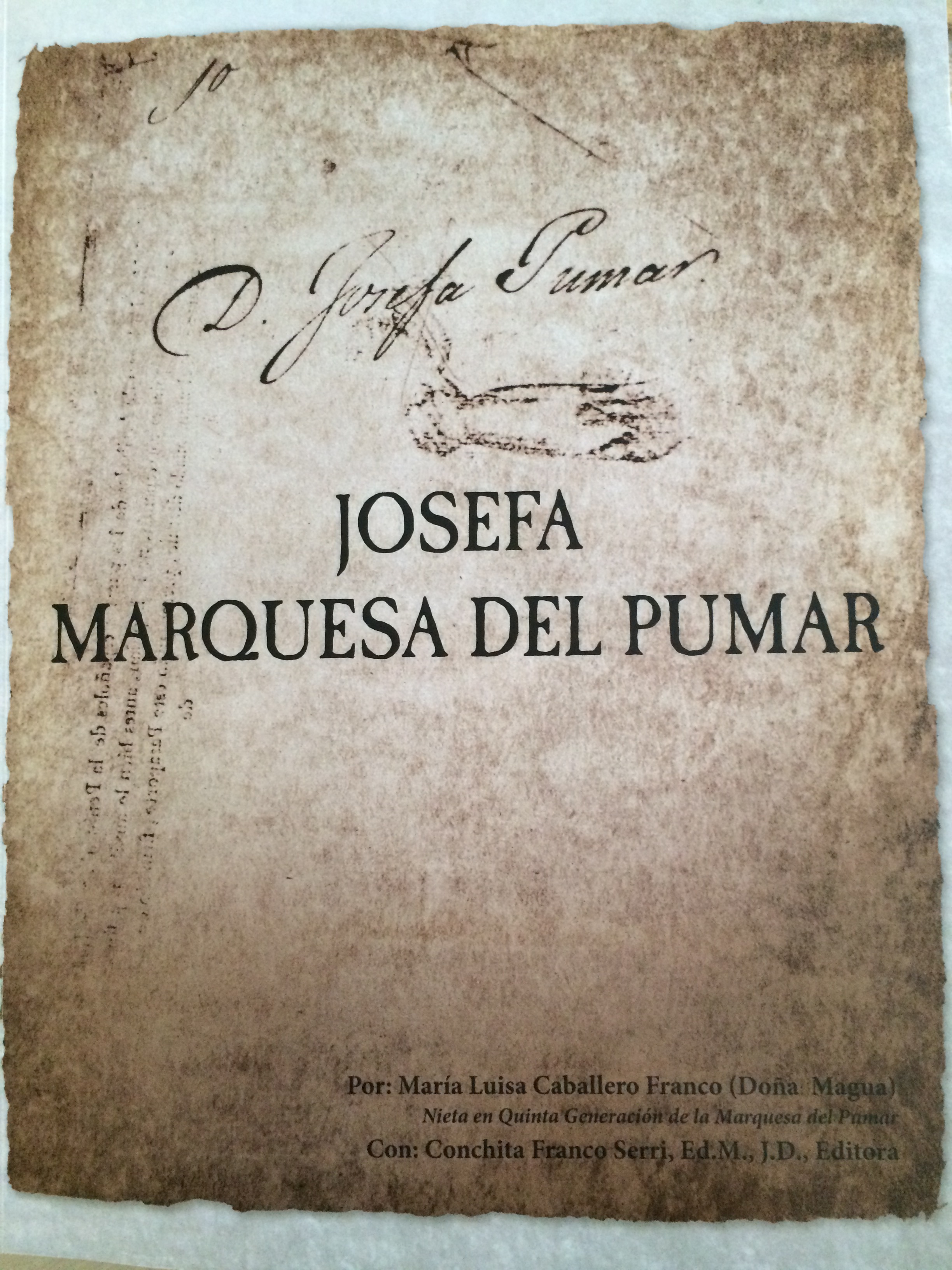 Josefa, Marquesa del Pumar