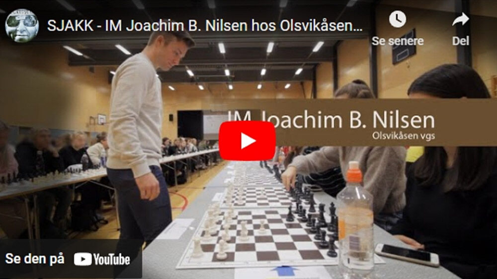 Norwegian record in simultaneous chess  2019