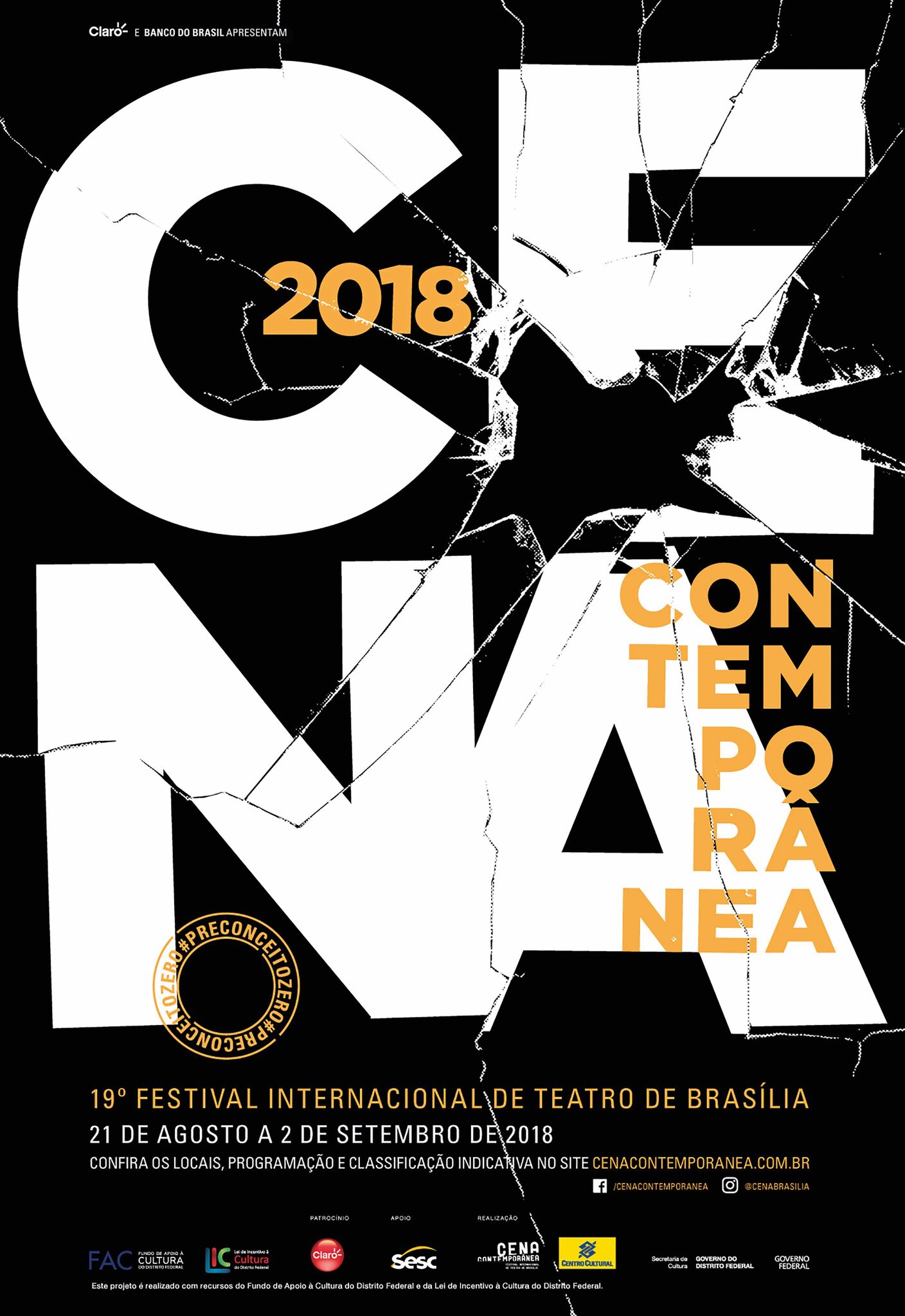 Cena Contemporânea 2018 - Festival Internacional de Teatro de Brasília