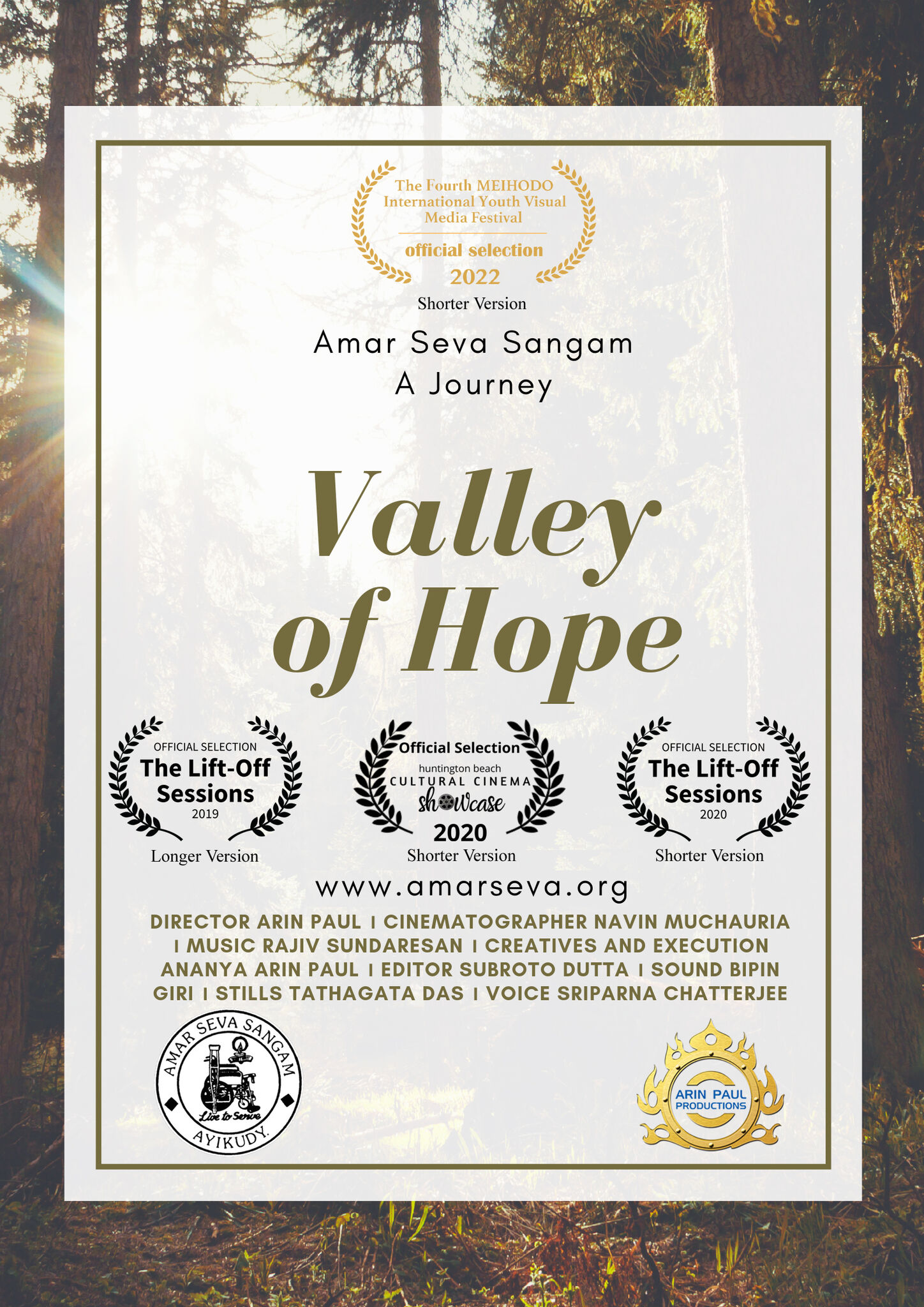 Valley of Hope - Amar Seva Sangam A Journey