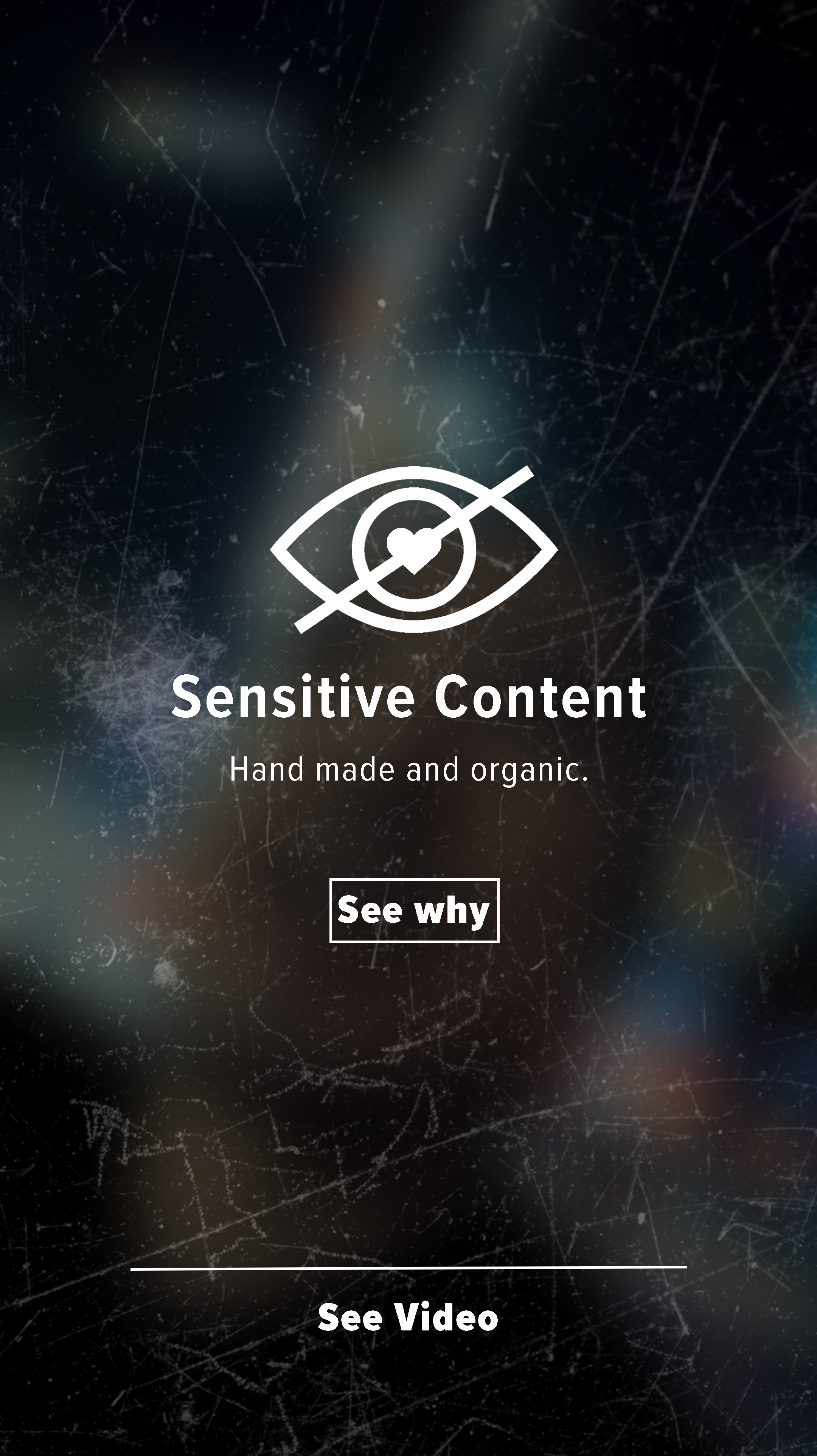 Sensitive Content  [handmade and organic]