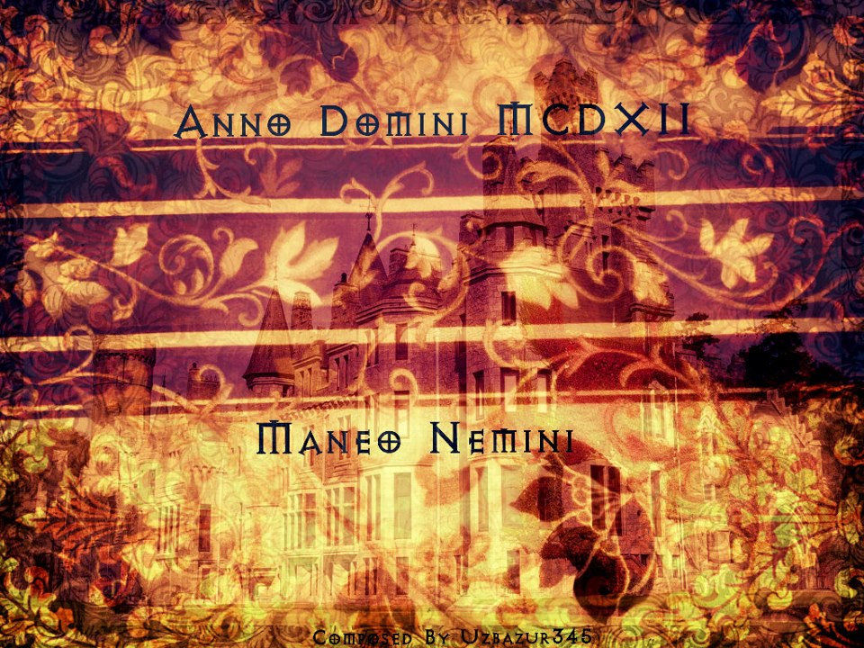 ANNO DOMINI MCDXII - Maneo Nemini