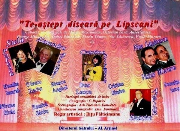 You wait for Tonight on Lipscani!